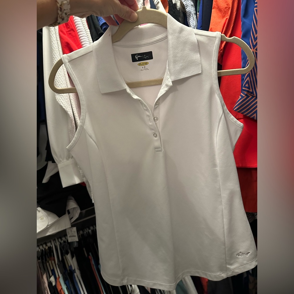 Sleeveless Ladies Golf Polo